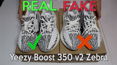 adidas zebra yeezy real vs fake|bottom of real yeezys.